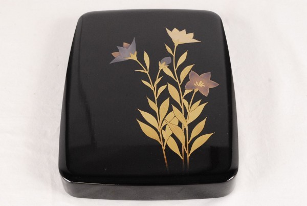 9553 木製 漆塗り 蒔絵 手文庫 文箱 道具入れ 文箱 漆器 文庫 引き出し