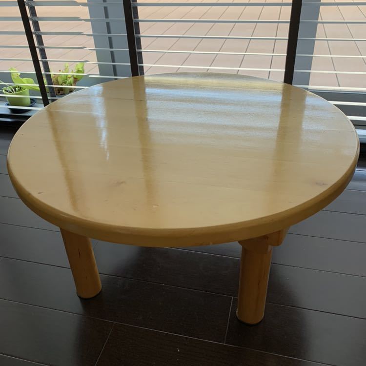 ちゃぶ台 発売30周年記念 天然木 桃屋 非売品桃屋特製 ごはんですよ