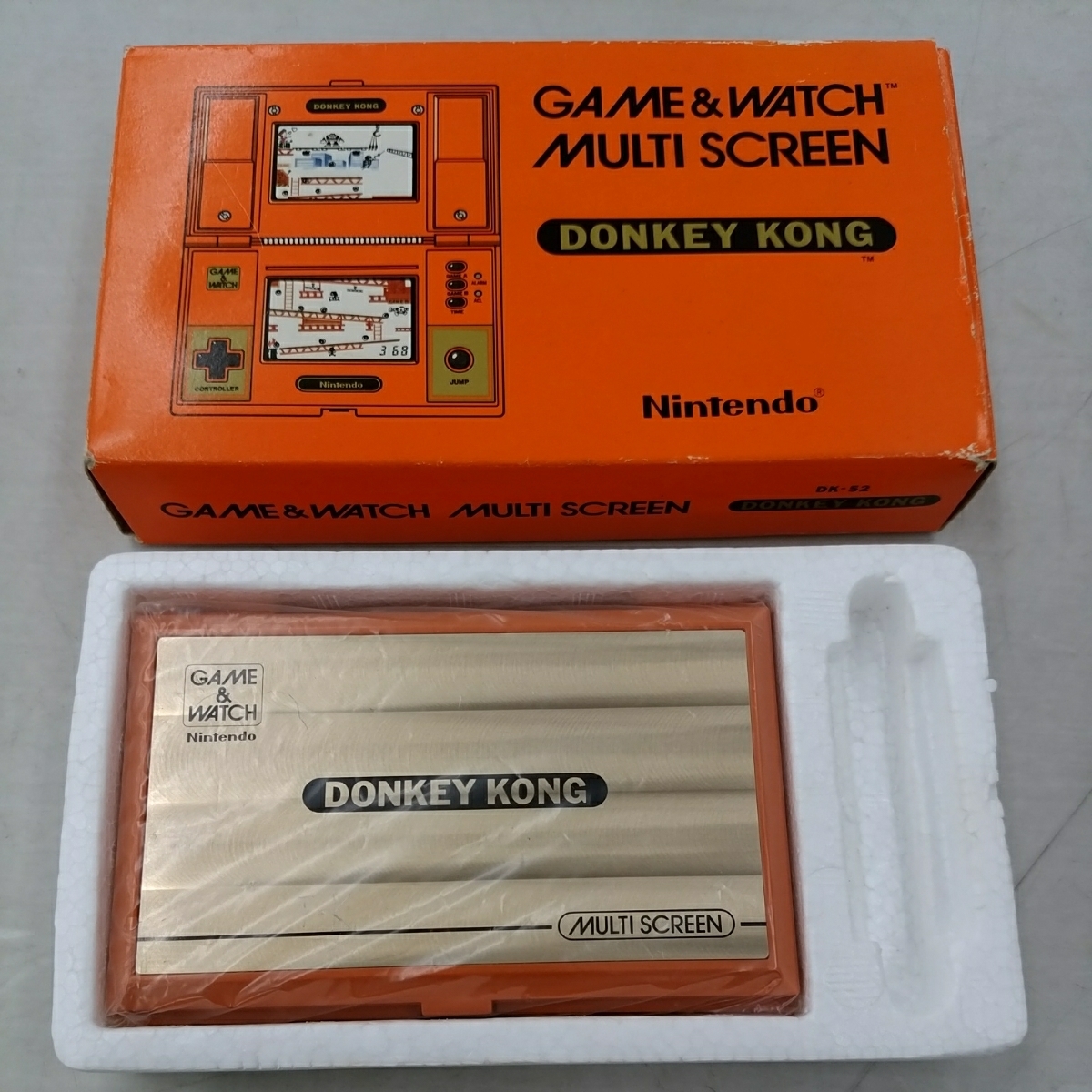 ゲームウォッチ　ドンキーコング　DONKEY KONG DK-52 任天堂　Nintendo レトロ　レア　GAME&WATCH 送料510円