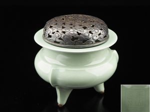 P07910 宮永東山 青磁 猪口 5客 向付 小鉢 共箱