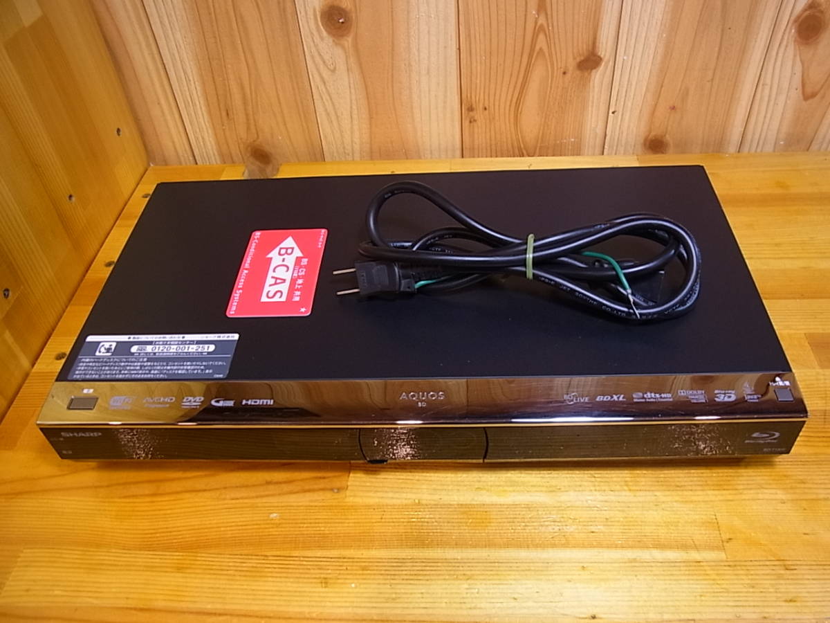 SHARP BD-T1300 シャープ NO.0431.100.. HDD⁄BDレコーダーBD-T1300 