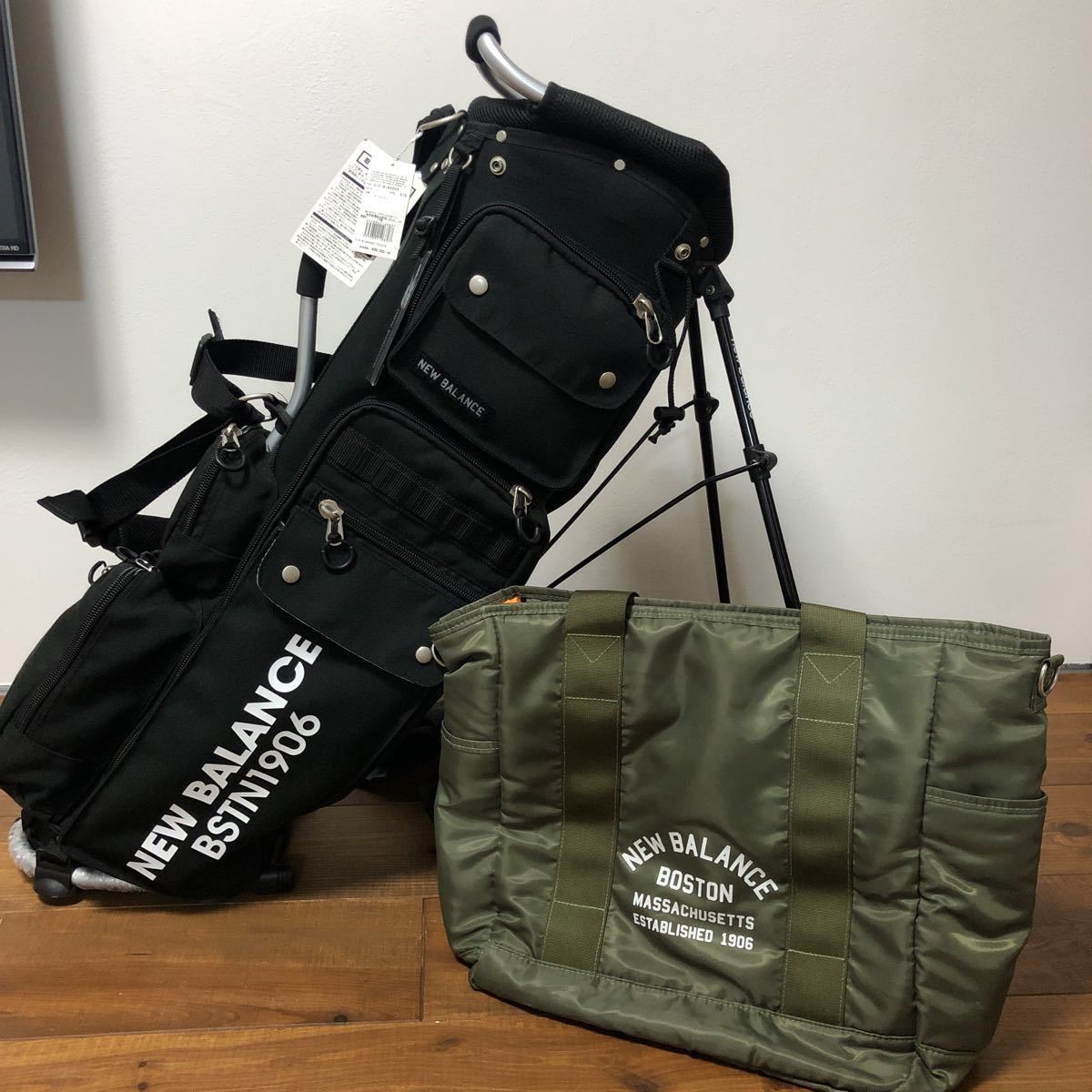 new balance ニューバランス キャディバッグ ボストンバッグセット