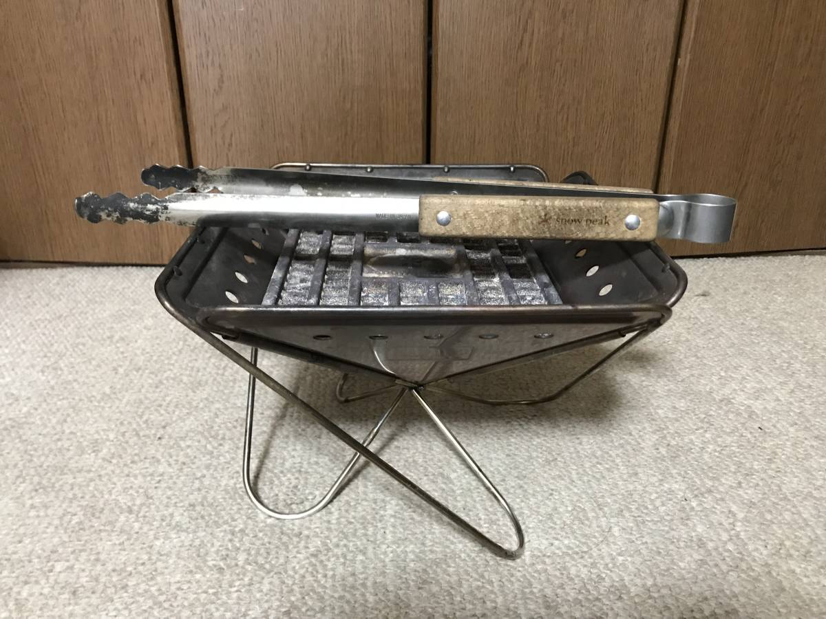スノーピーク 焚き火台S炭床 グリルネットセット スノーピーク
