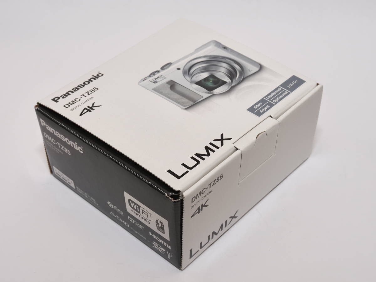 極美品 Panasonic Lumix DMC-TZ85 シルバー パナソニック ルミックス 