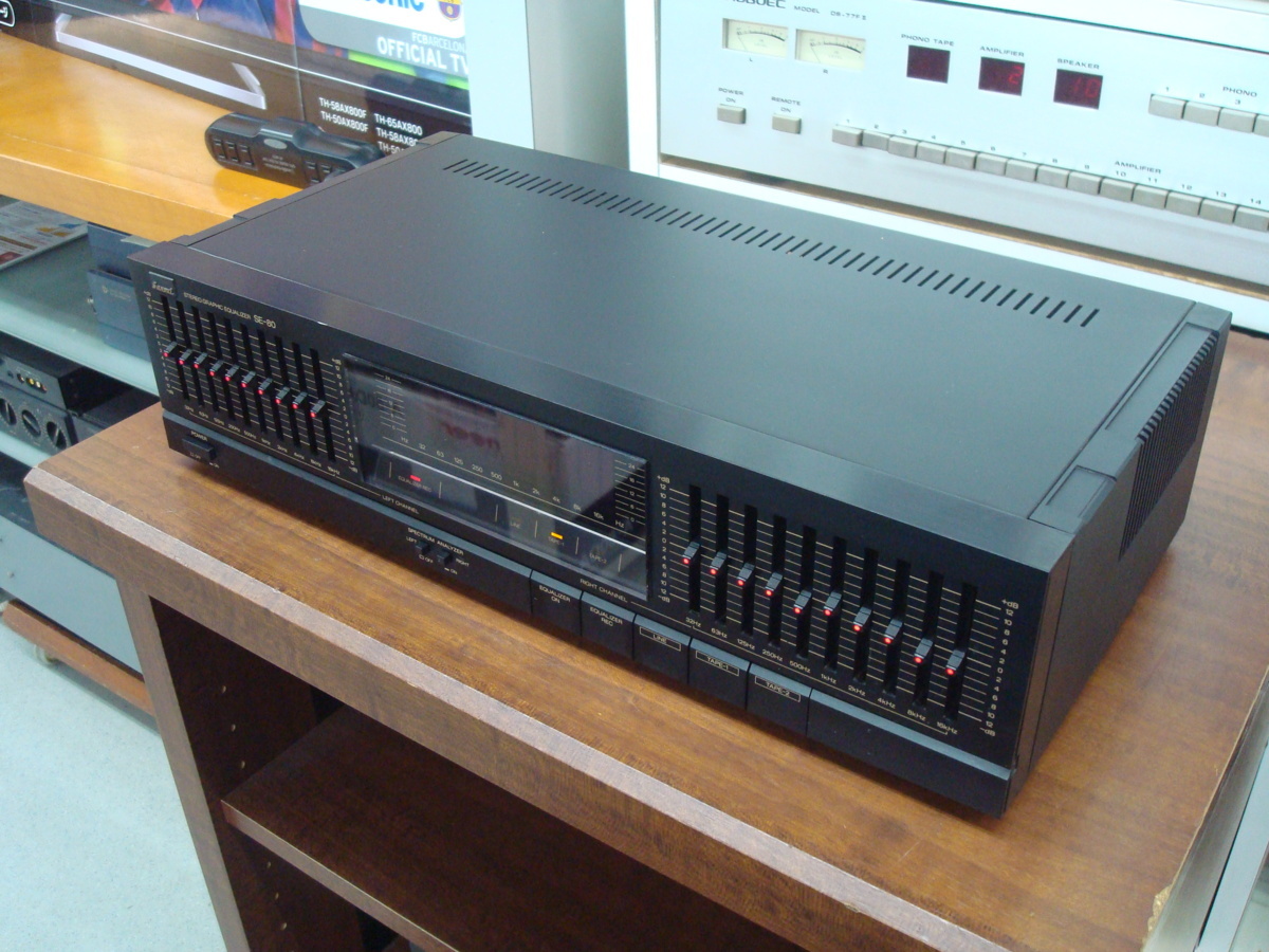 SANSUI/サンスイ グラフィックイコライザー SE-80 本体のみ ジャンク品