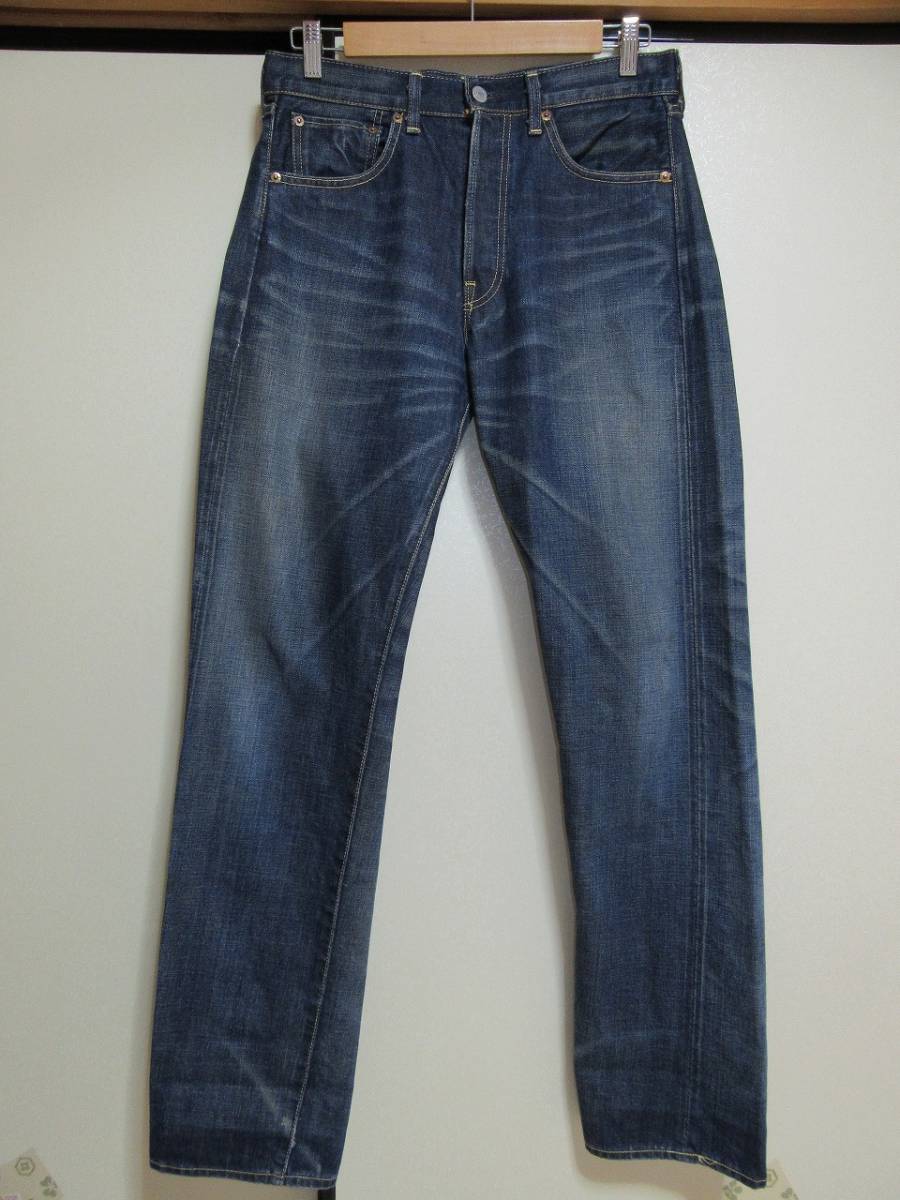 □□ リーバイス 501XX 66501 LVC BIGE 赤耳 1966年ビンテージ復刻 W33