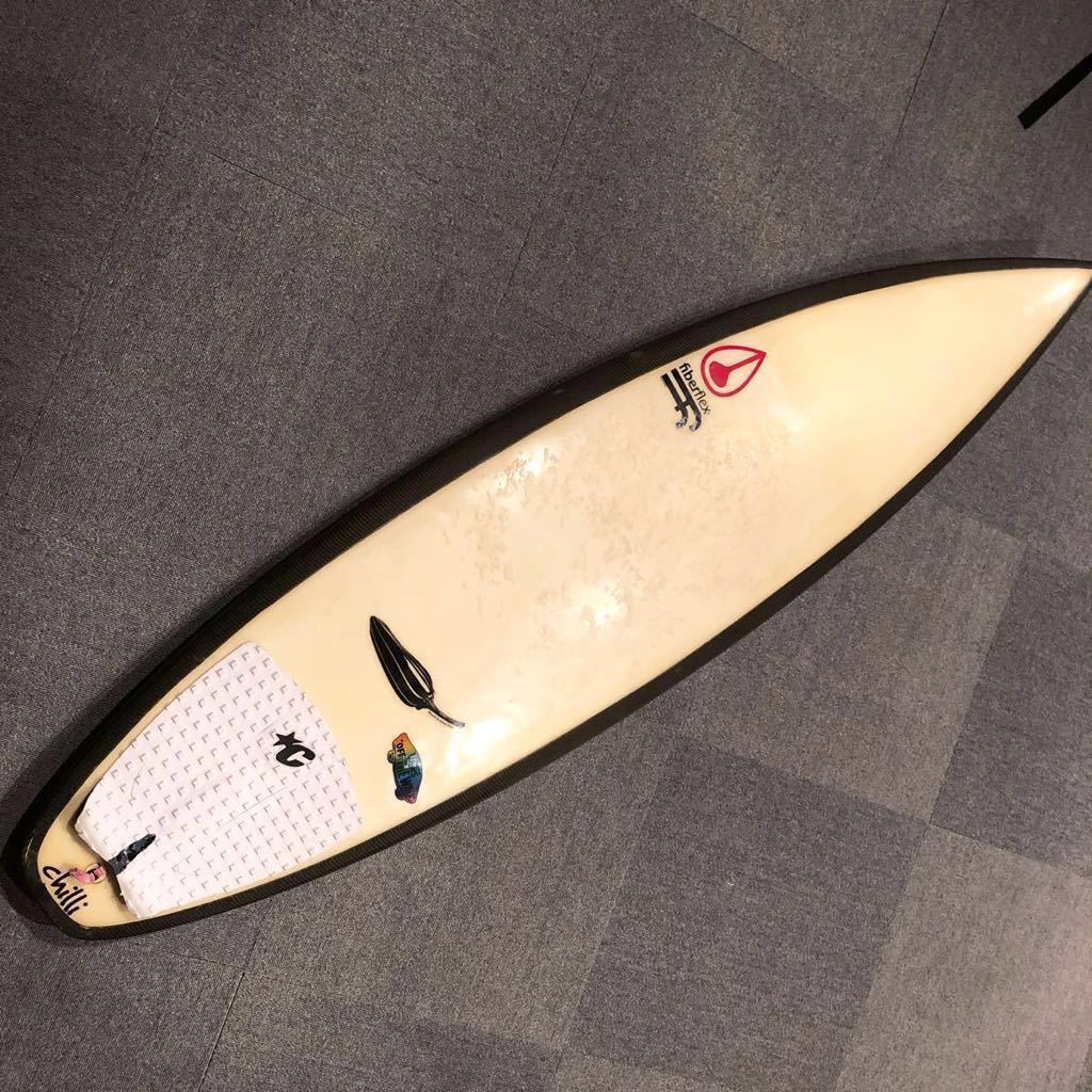 【格安，限定セール】 chilli FiberFlex/チリ ファイバーフレックス 5&acute;11(5.11フィート)｜売買されたオークション情報、yahooの商品情報をアーカイブ公開 - オークファン ショートボード