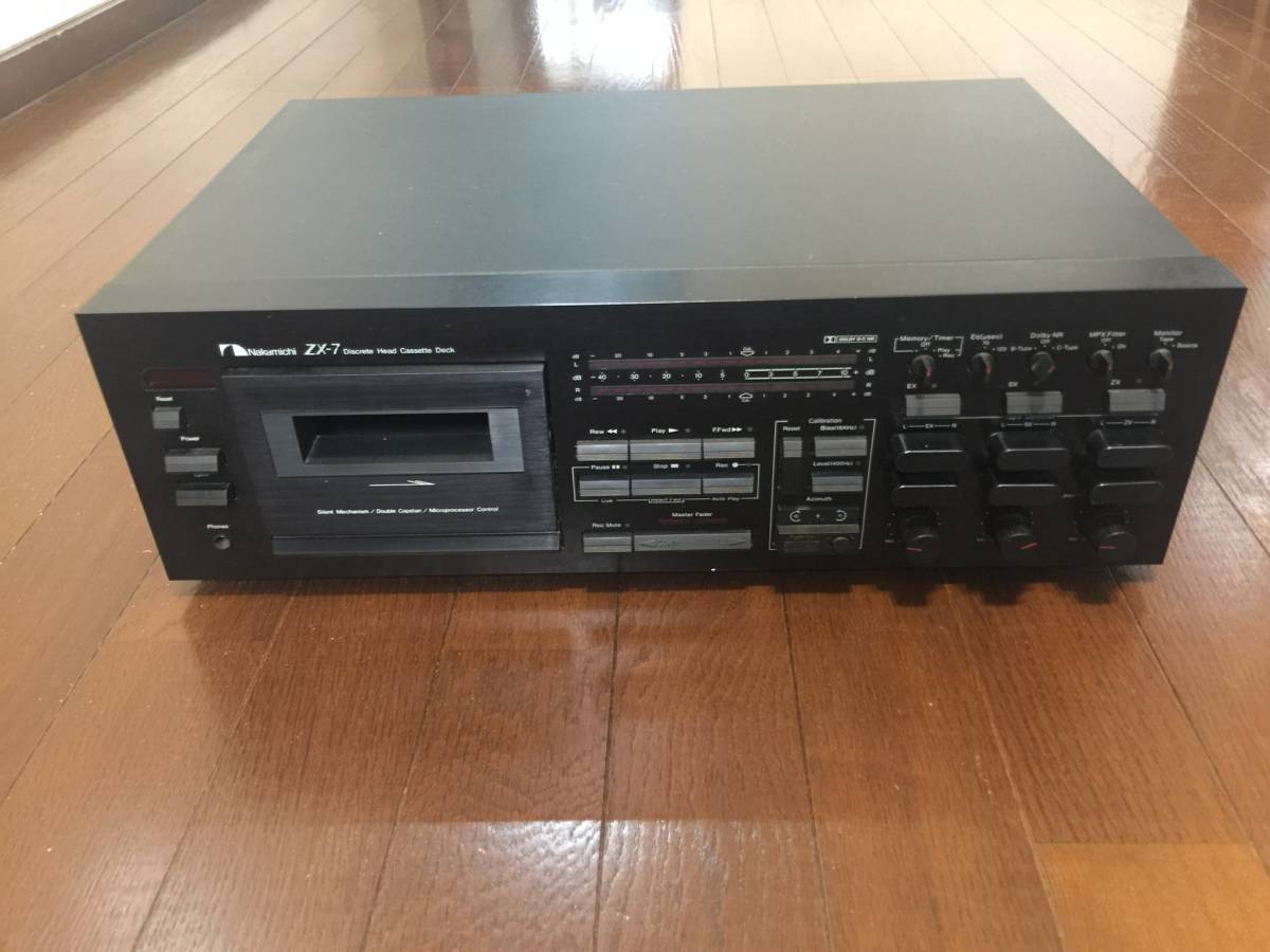 ZX-7 Nakamichi ナカミチ カセットデッキ Yahoo!オークション 