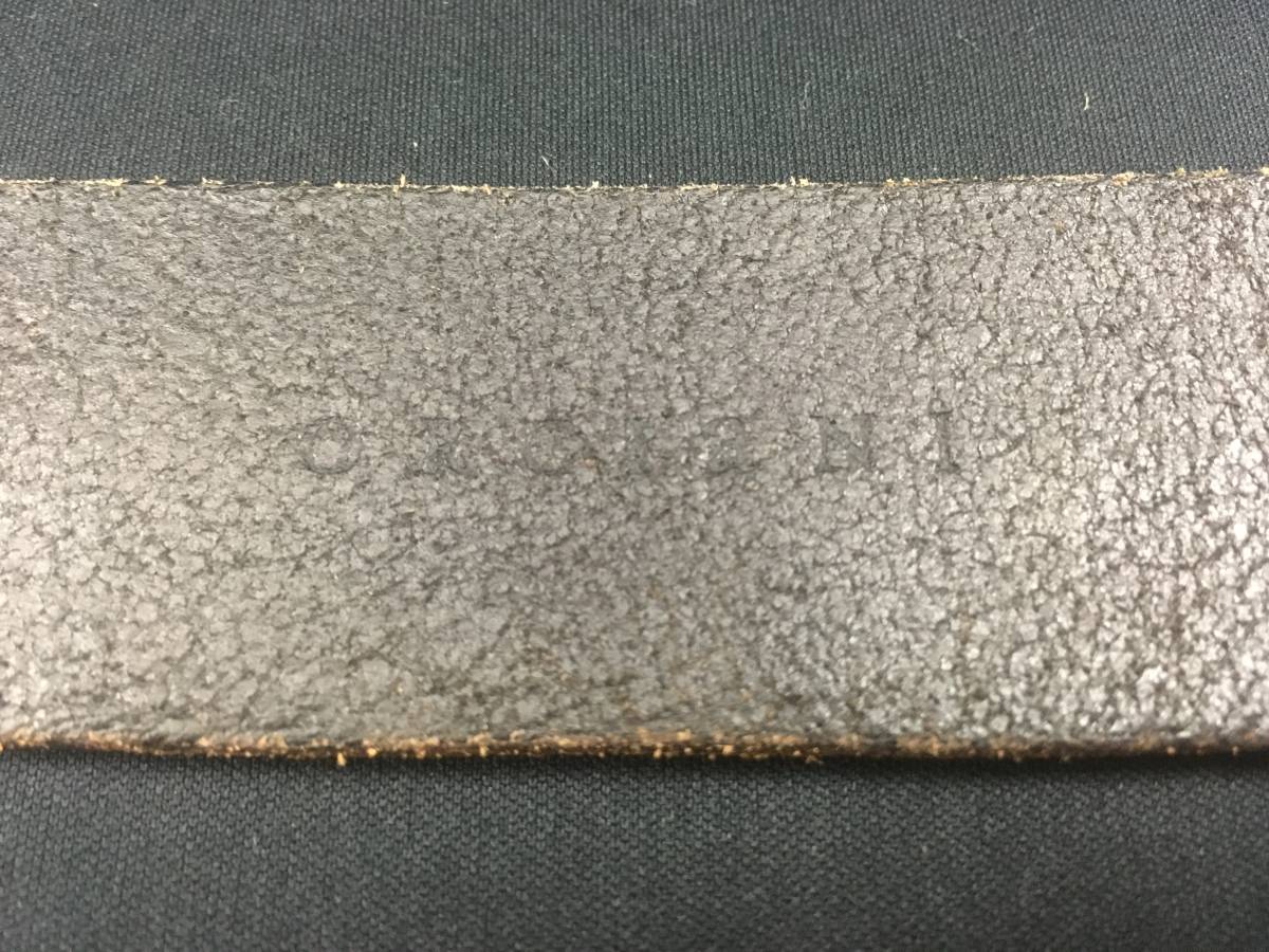 ORCIANI オルチアーニ イタリアンカーフスタッズベルト サイズ85 30～32～34インチ 4232 made in italy genuine leather