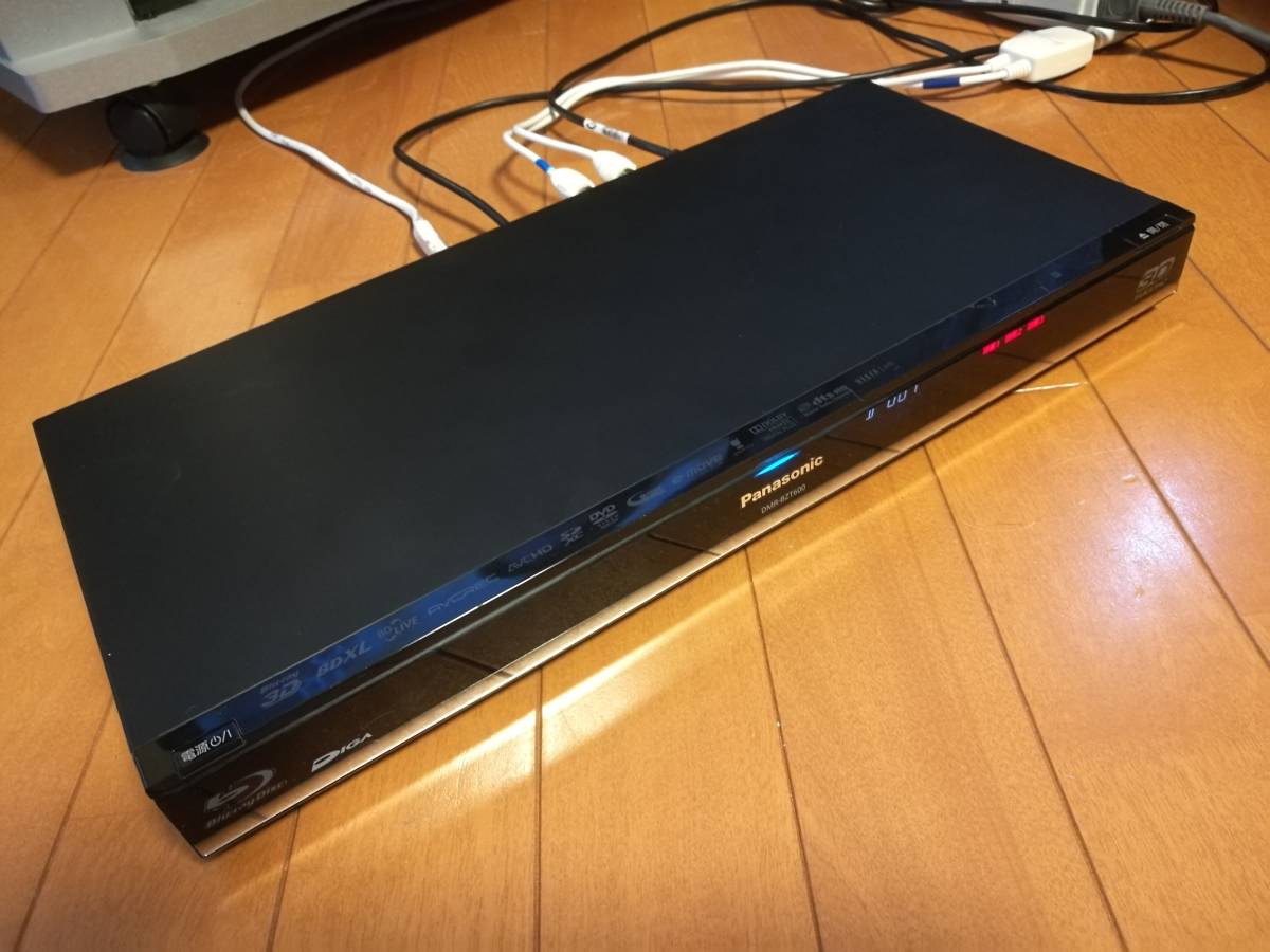 ◇◇ ［ 500GB → 4TB HDD 換装済 ］Panasonic DIGA DMR-BZT600 動作品