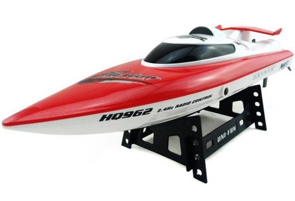 得価,定番 ●2.4G ラジコン高速船ヨットボート・レース28km/h最新HQ962Red
