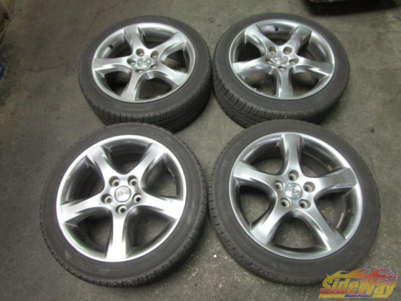 W_マーク2後期(JZX110)純正アルミ4本タイヤ付【211T】