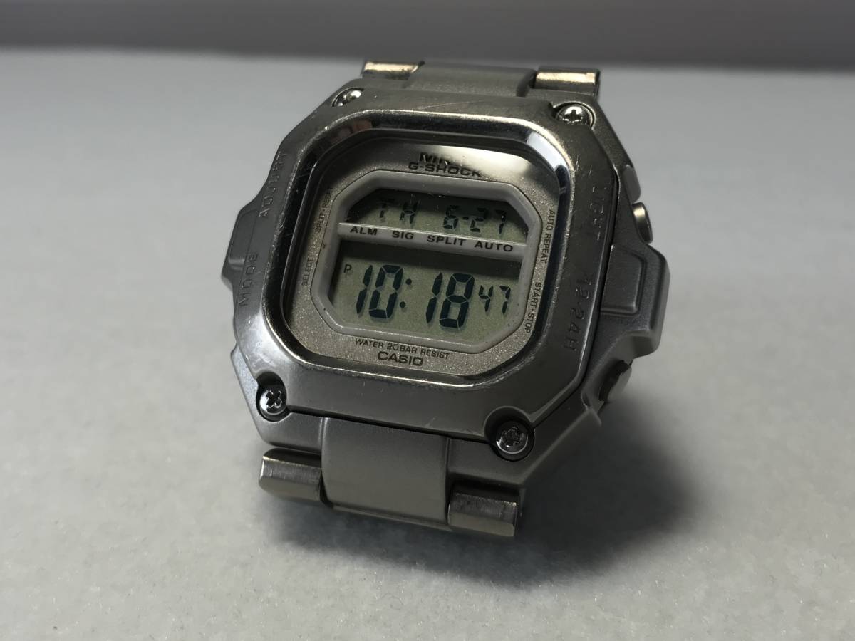 0 MR-G CASIO G-SHOCK Watch カシオ Gショック MRG-100 200M STAINLESS 