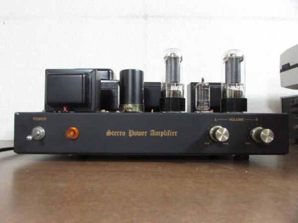 コンパクト ステレオ パワーアンプ 動作品 47研究所 4706 ステレオパワーアンプ