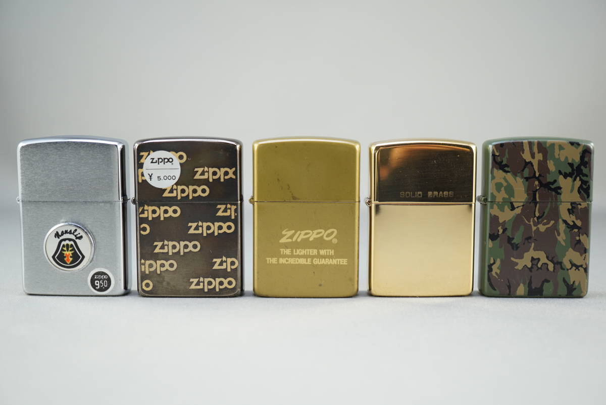 SALE，豊富な Zippo/ジッポー オイルライター５個 品と思われます 2(その他)｜売買されたオークション情報、yahooの商品情報をアーカイブ公開 - オークファン Zippo