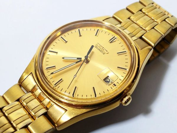 服部セイコー てんとう虫 セイコークオーツ　SEIKO タイマー昭和レトロ 買取 定価 SEIKO/セイコー◇1992年製♂クオーツ/デイト/プラ風防/海外