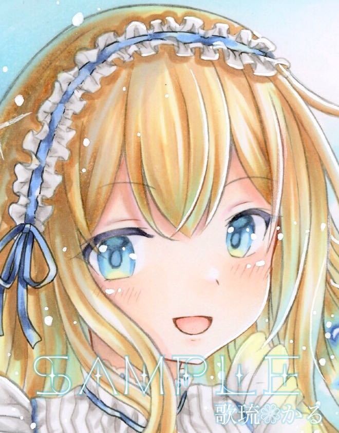 オリジナル手描きイラスト*不思議の国のアリス*(手描きイラスト)｜売買