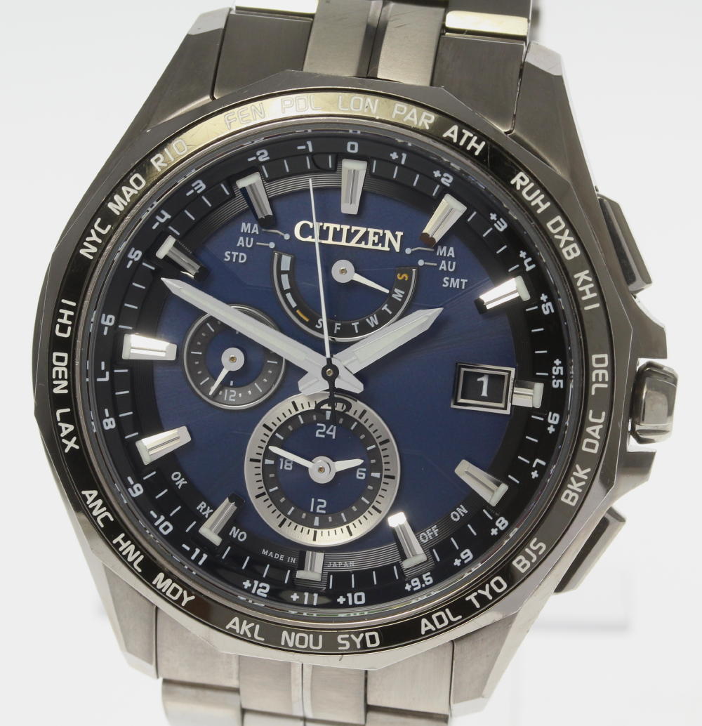 保証書付【CITIZEN】シチズン アテッサ AT9090-53L チタン ソーラー 