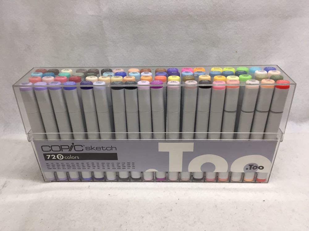 楽天市場】コピックスケッチ 144色セット (72A+72B) ケース無し Copic