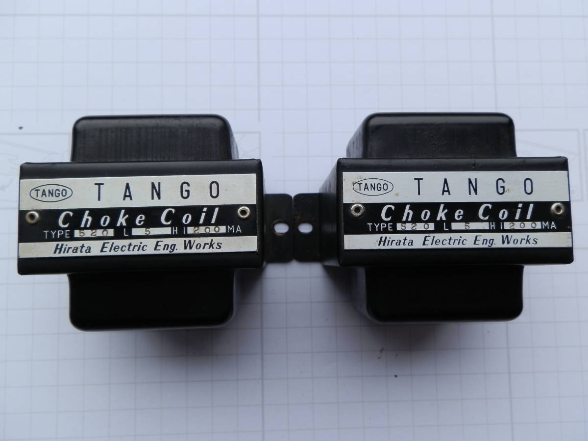 オーディオ機器 TANGO タンゴmodel LC-3 チョークコイル 本体