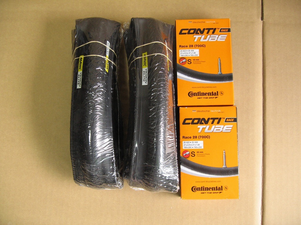  MAVIC YKSION ELITE マビック イクシオン エリート クリンチャー 700 x 25C ブラック ＋ コンチネンタル レース チューブ 各 2本セット(700C（クリンチャー、WO）)｜売買されたオークション情報、yahoo タイヤ
