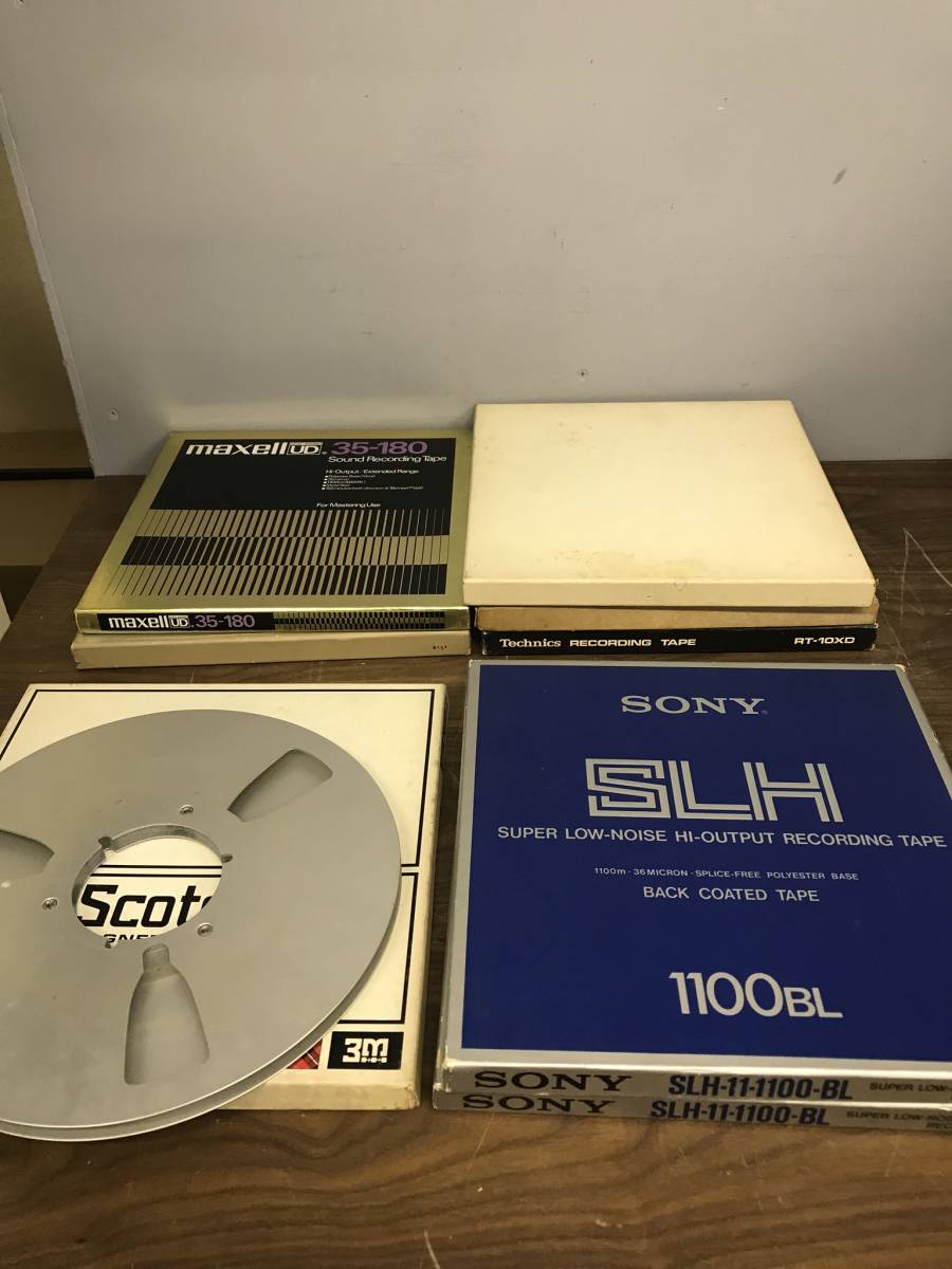Yahoo!オークション Scotch - オープンリールテープ 8本＋リール