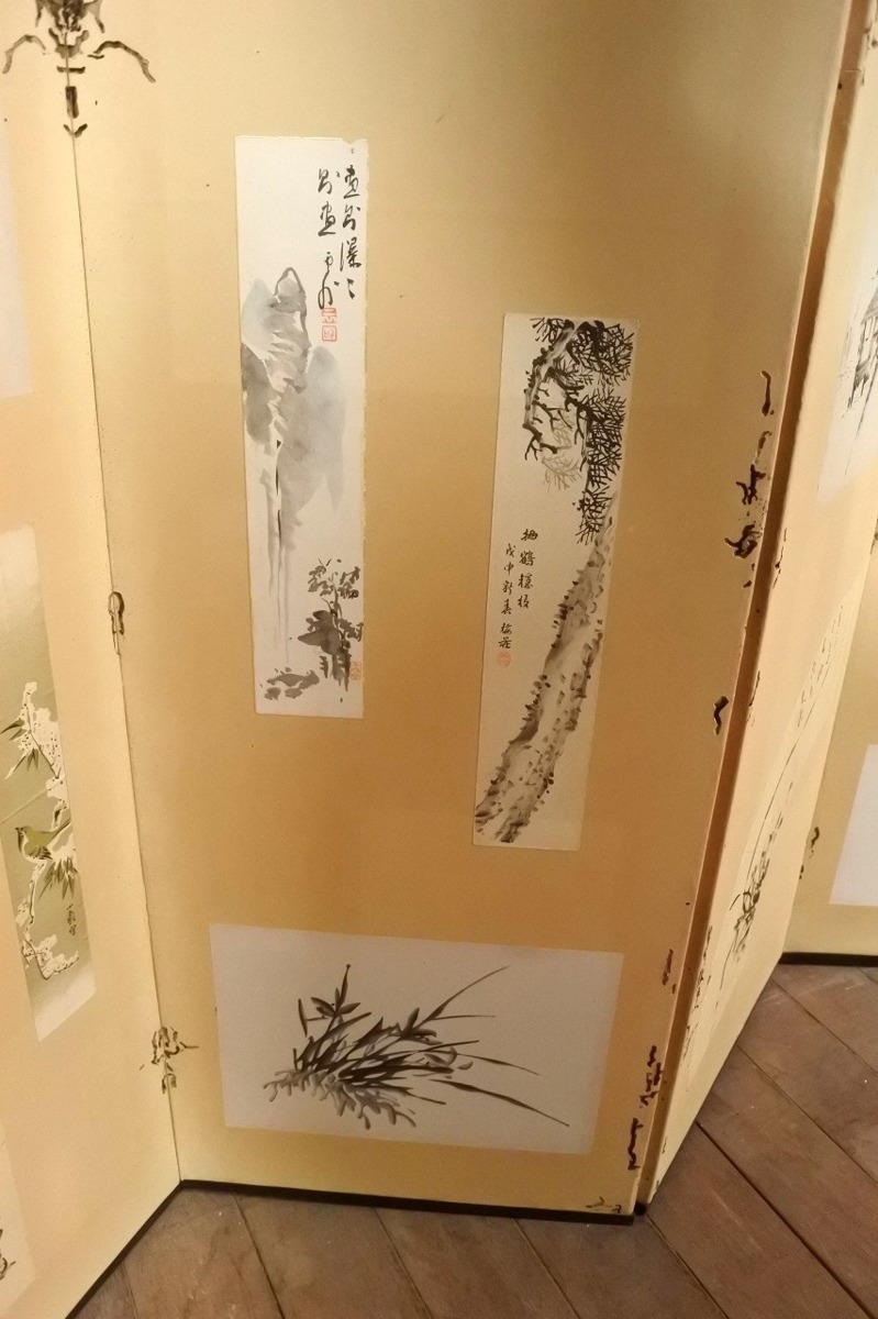 初心だし】屏風 書 落款 襖 フスマ 絵 水墨画 衝立 扇 短冊 | OITC.CA