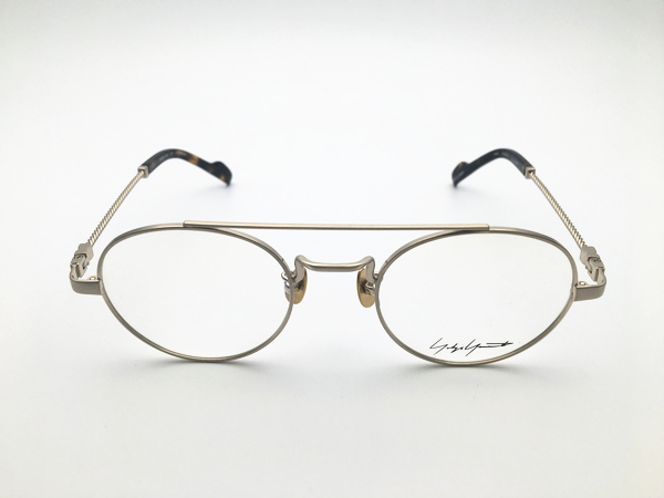 ヨウジヤマモト Yohji Yamamoto 19-0027 ゴールド 日本製 メガネフレーム 超軽量TITANIUM_2