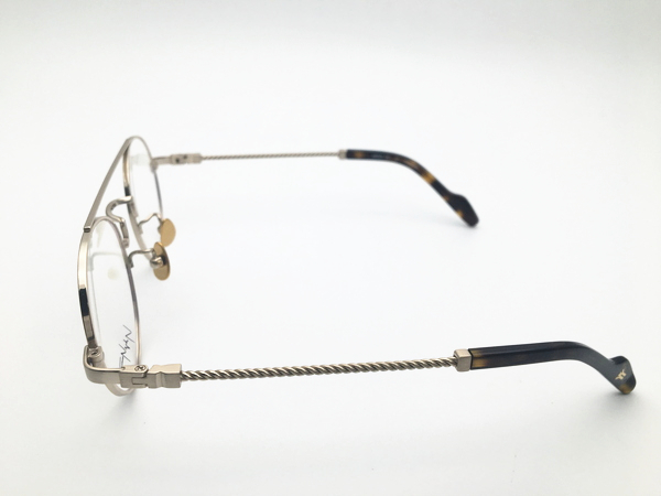 ヨウジヤマモト Yohji Yamamoto 19-0027 ゴールド 日本製 メガネフレーム 超軽量TITANIUM_3