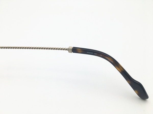 ヨウジヤマモト Yohji Yamamoto 19-0027 ゴールド 日本製 メガネフレーム 超軽量TITANIUM_7