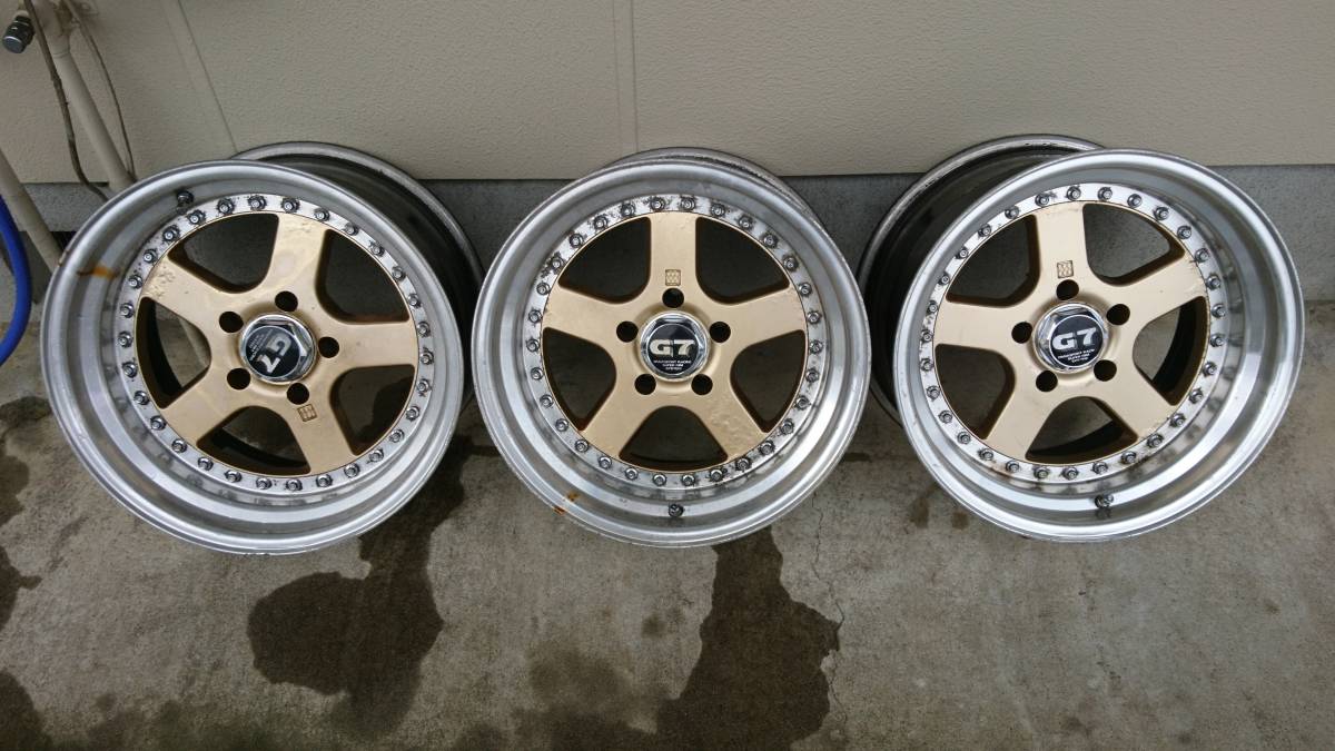 パナスポーツG7 C5C 9.5J-16インチ OFF-18.5 5穴114.3 3本 深 