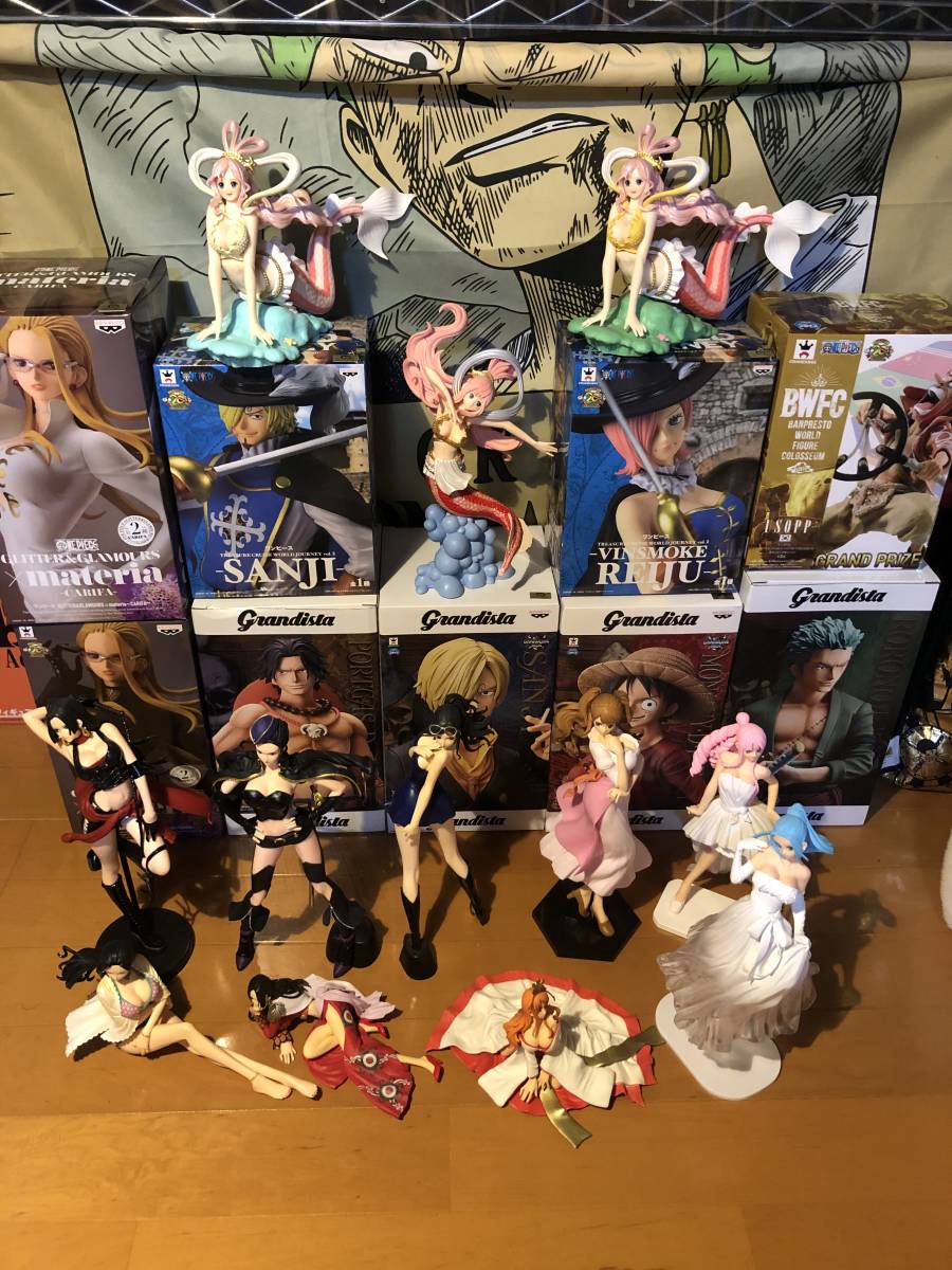 ワンピースフィギュアまとめ売り14個セット ☆ワンピースフィギュア