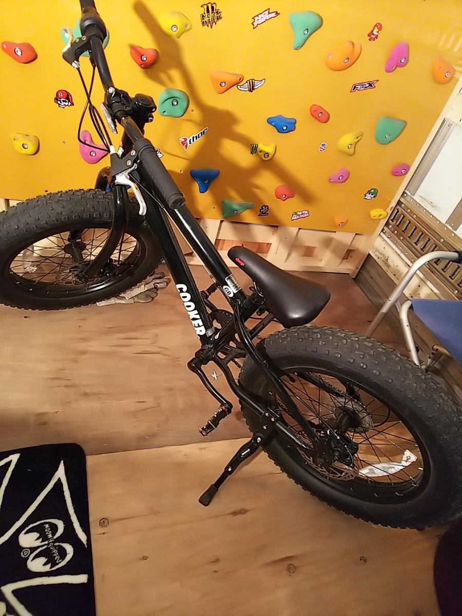 charge bike cooker ブラック ファットバイク 値引き