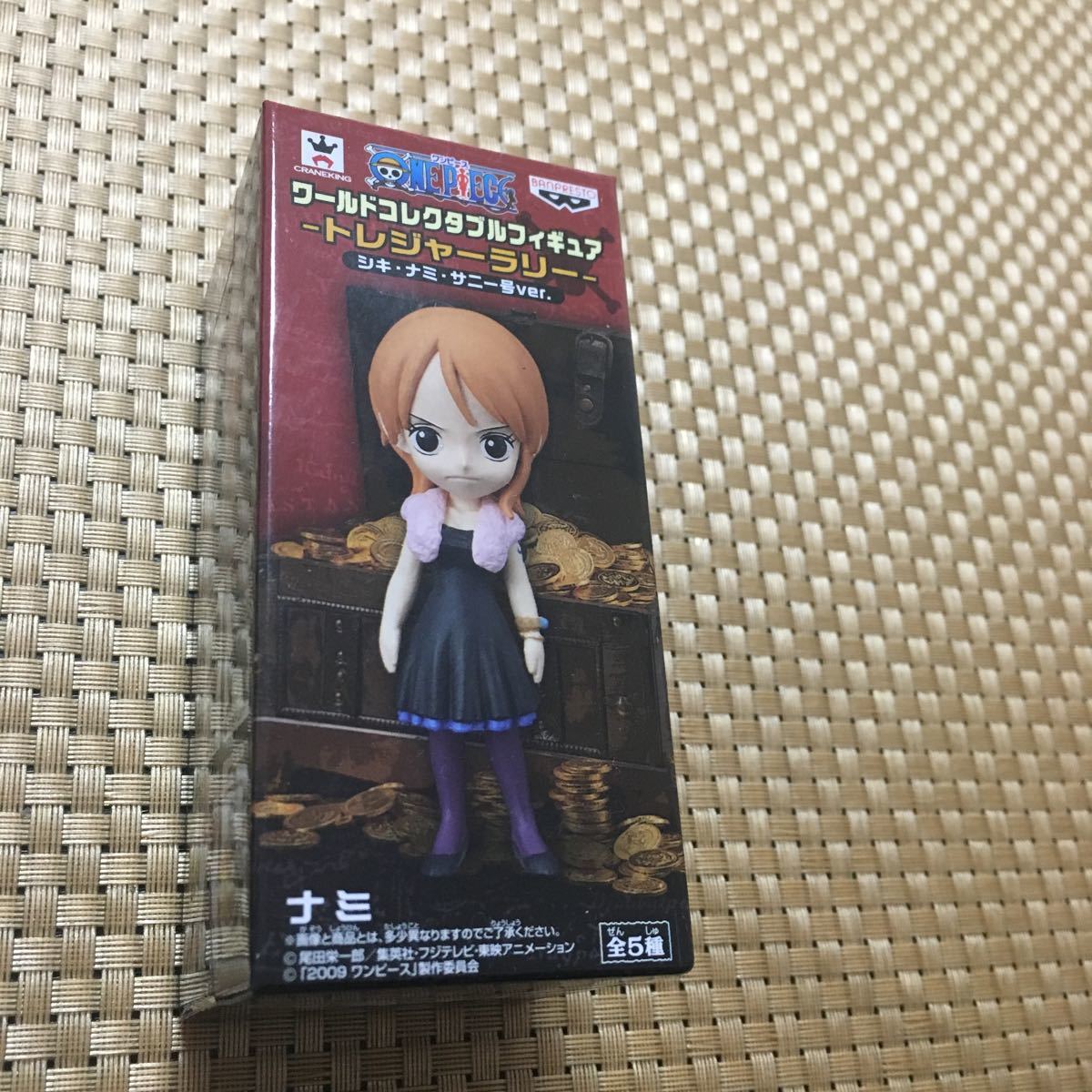 ワンピース　ワールドコレクタブルフィギュア　トレジャーラリー　シキ・ナミ・サニー号ver.　ナミ未開封_1