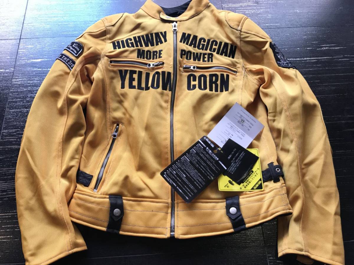CORN YELLOW イエローコーン バイク YELLOWCONE メッシュジャケット(YB 