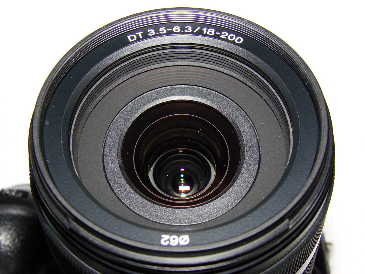 SONY α57(SLT-A57)+純正18-200mmレンズ ジャンク扱い！ Sony Alpha SLT
