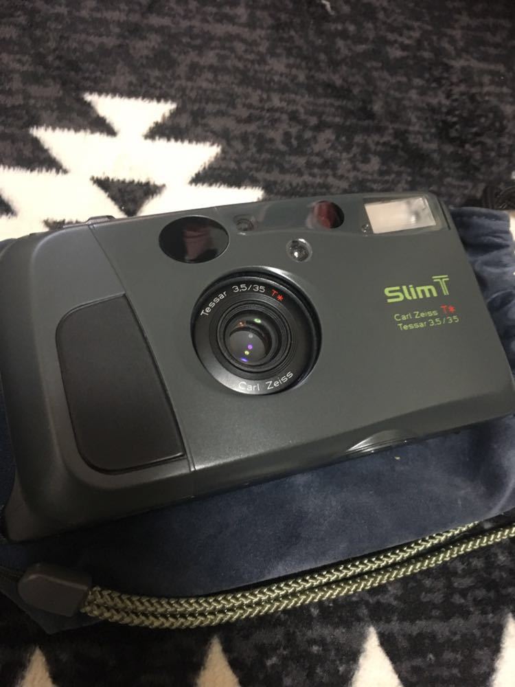 京セラ Carl Zeiss T＊ SlimT コンパクトカメラ 京セラ T Slim コンパクトフィルムカメラ 公式通販 Kyocera ジャンク