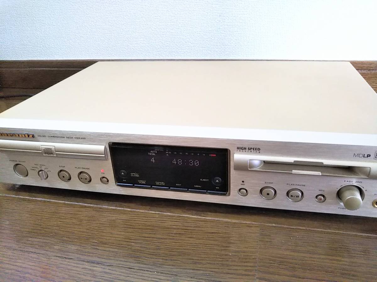 マランツ CD/MD コンビネーションデッキ CM6200