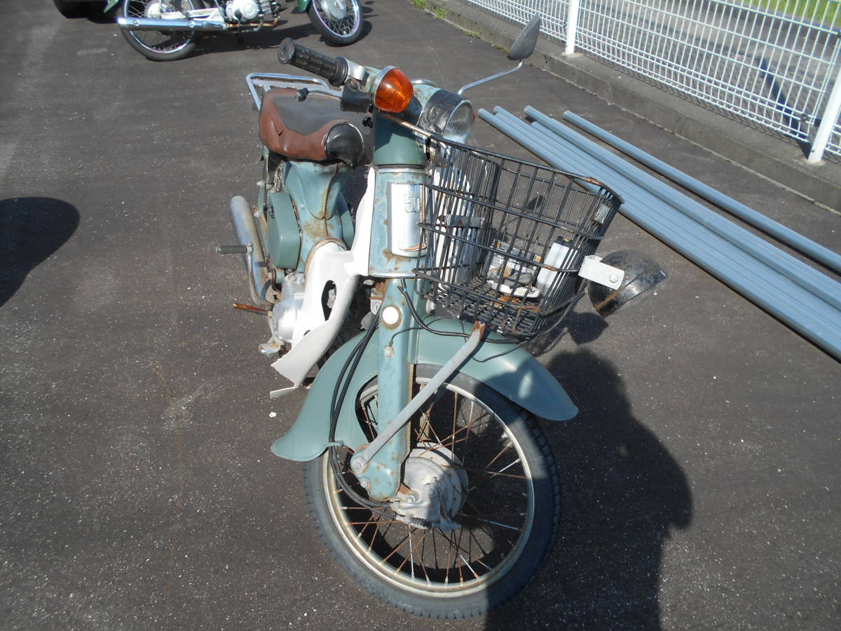 スーパーカブ50 車体のみ エンジンなし 書類なし 部品取りに ジャンク 