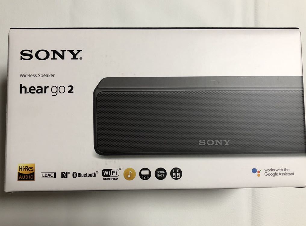 新品未開封】SONY ハイレゾ対応ワイヤレスポータブル スピーカー