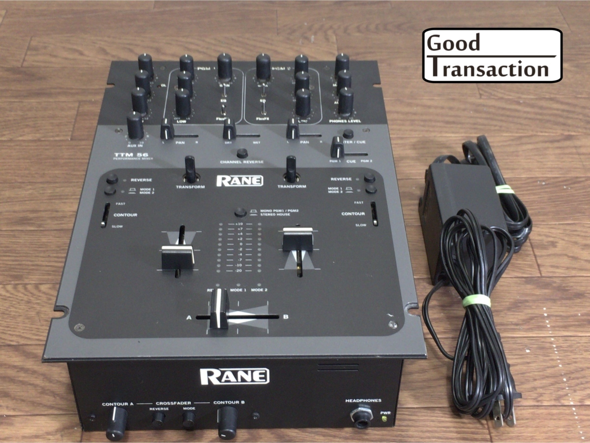 A082T034○RANE TTM56 DJミキサー Rane 【公式通販】