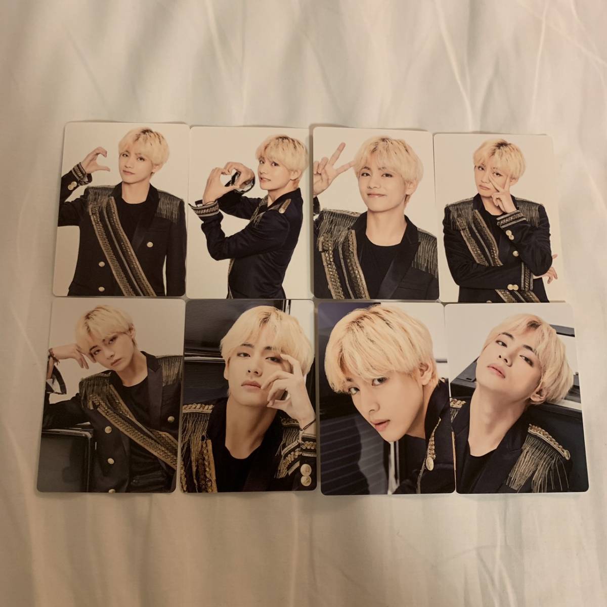 防弾少年団 BTS テテ V ミニフォトカード mini photo card 8枚セット