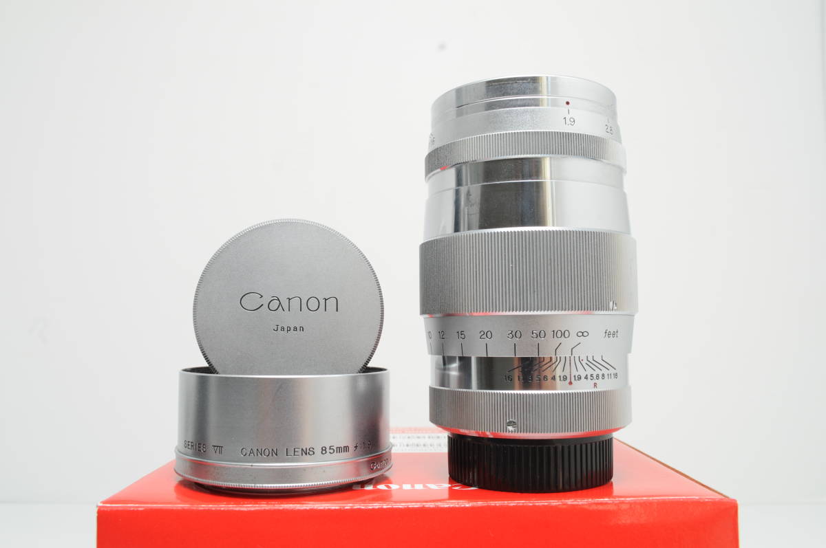 大口径！】 CANON LENS 85mm f:1.9 Canon Camera Co. Japan No.67632