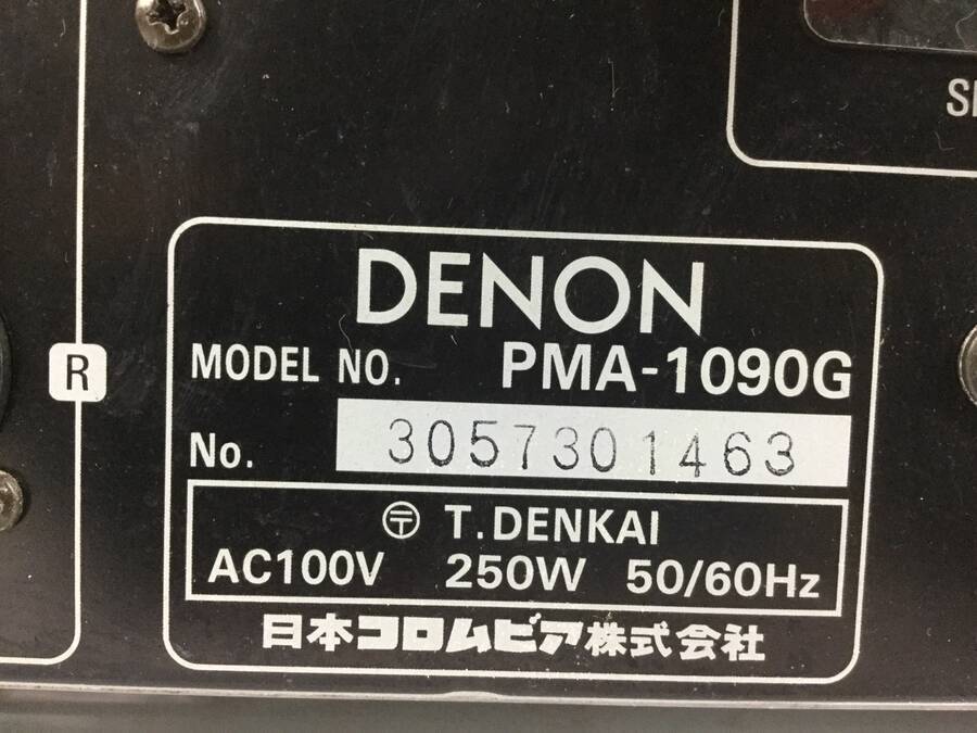 DENON PMA-1090G プリメインアンプ ジャンク品