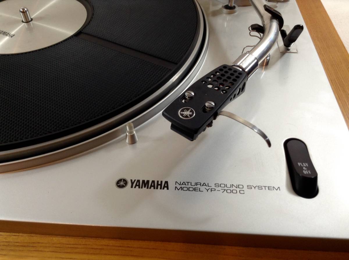 YAMAHA YP-700C ターンテーブル - レコードプレーヤー 取扱説明書付 