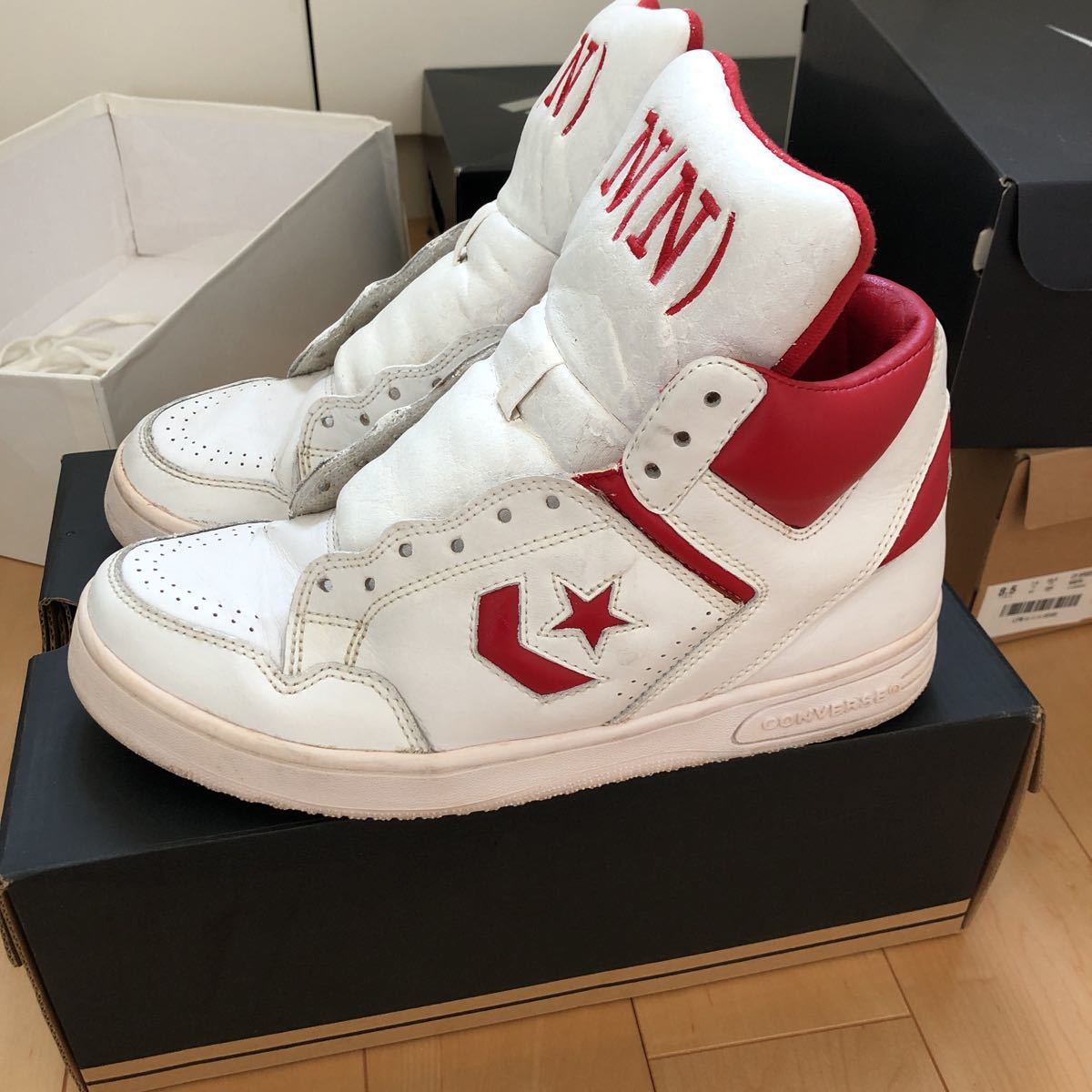 ナンバーナイン コンバース ウエポン 26センチ スニーカー シューズ