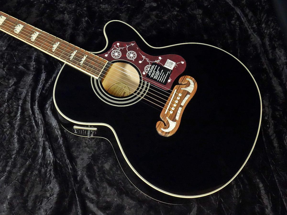 Epiphone EJ-200SCE Coupe Hard Case Étui Rigide Noir Pour Guitare Acoustique