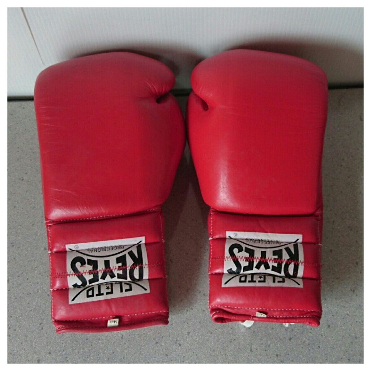 ☆CLETO REYES クレトレイジェス ボクシンググローブ14oz 本革 MEXICO