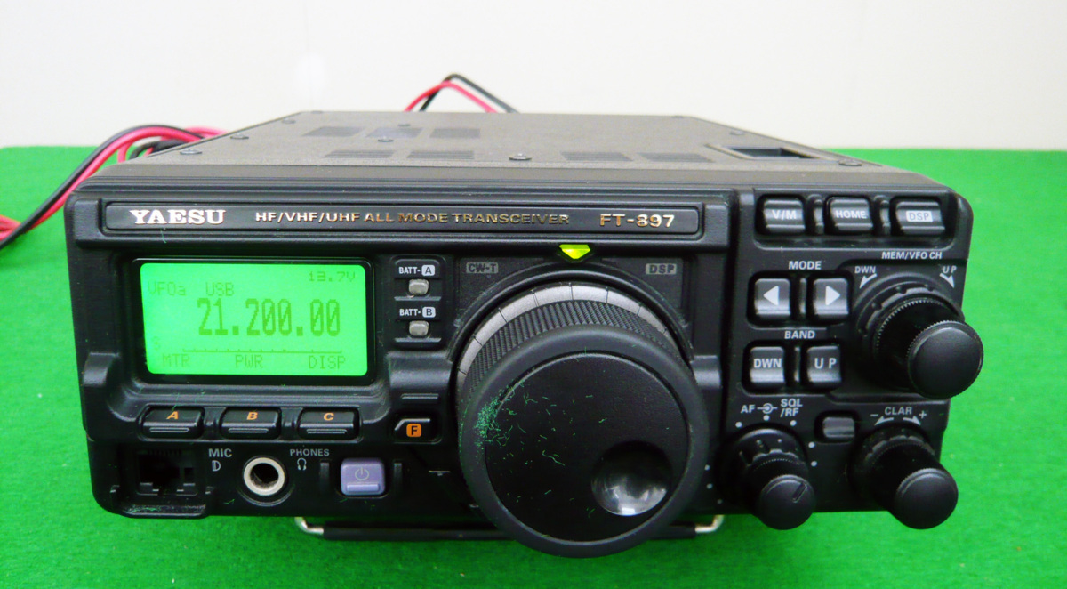 YAESU HF⁄VHF⁄UHF FT-897 Yahoo!オークション FT-897DM 新スプリアス