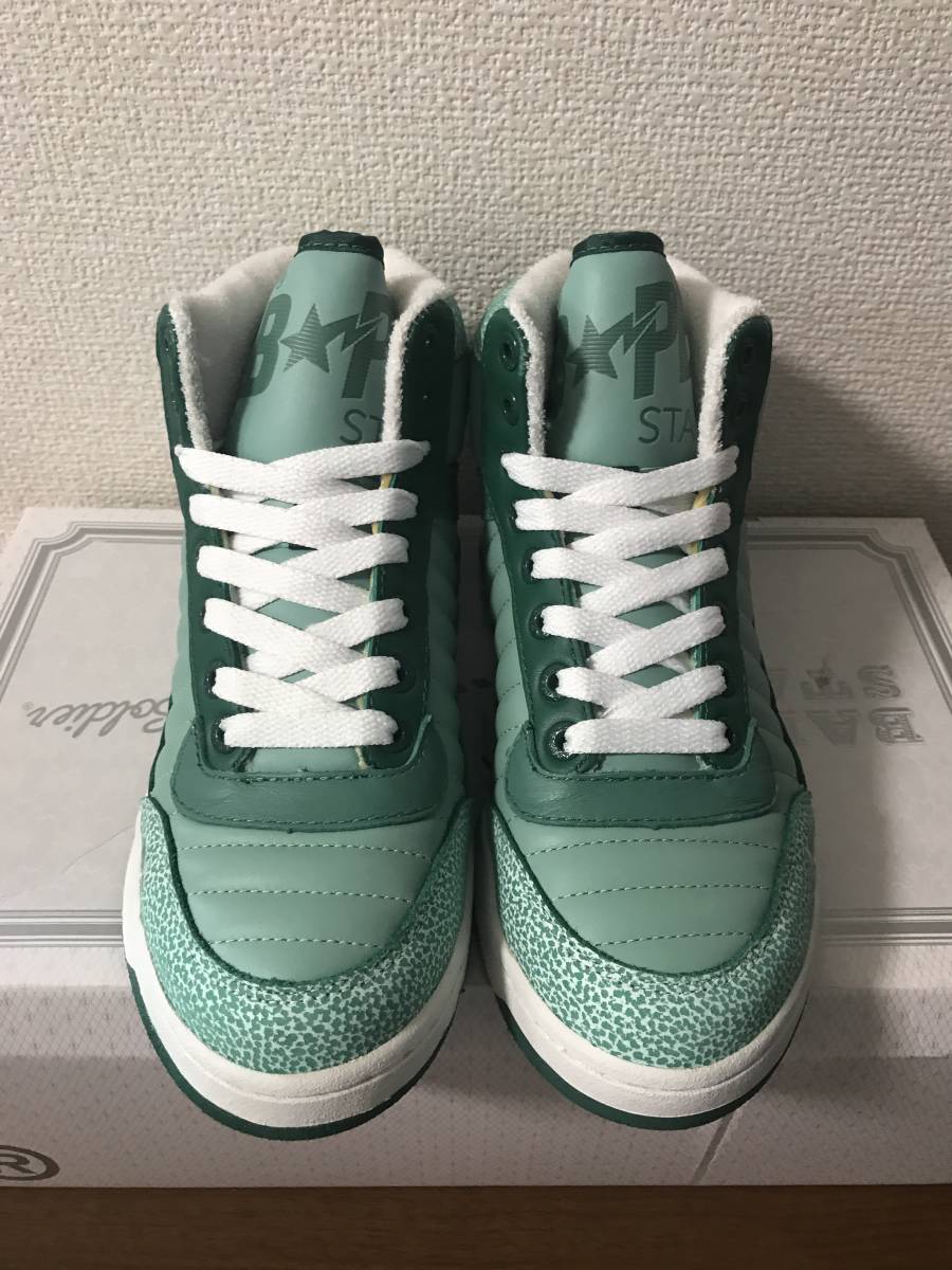A BATHING APE GREEN会員限定 BAPESTA 88 23.5cm BAPEグリーン会員限定 